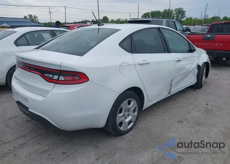 2016 Dodge Dart Se from USA, damaged, VIN 1C3CDFAA1GD517293